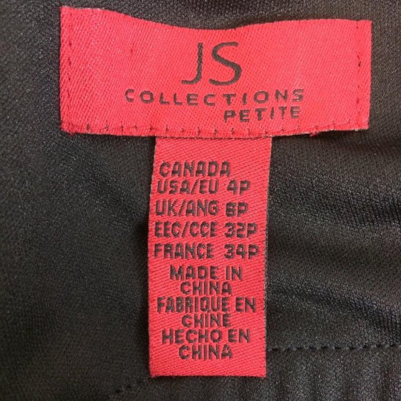 JS Collections Black and White Gown - Picture 8 of 9